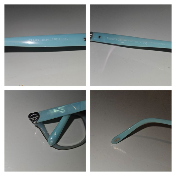 Tiffany & Co. Eyeglasses Black and Blue Made in Italy - Picture 10 of 10